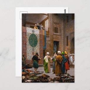 The Carpet Merchant Jean-Léon Gérôme Postcard