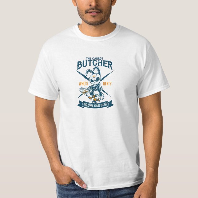 The Carrot Butcher T-Shirt (Front)