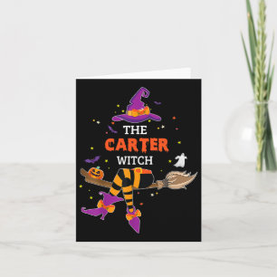 The Carter Witch Halloween Gift Proud Family Surna Card