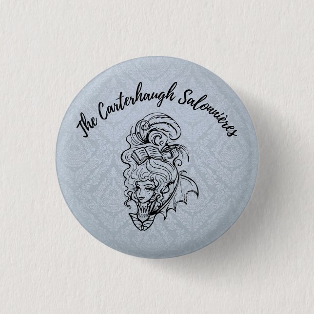 The Carterhaugh Salonnières Button (Front)