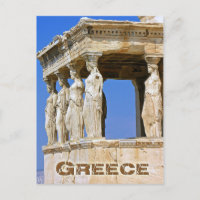 The Caryatid Porch of the Erechtheion in Athens