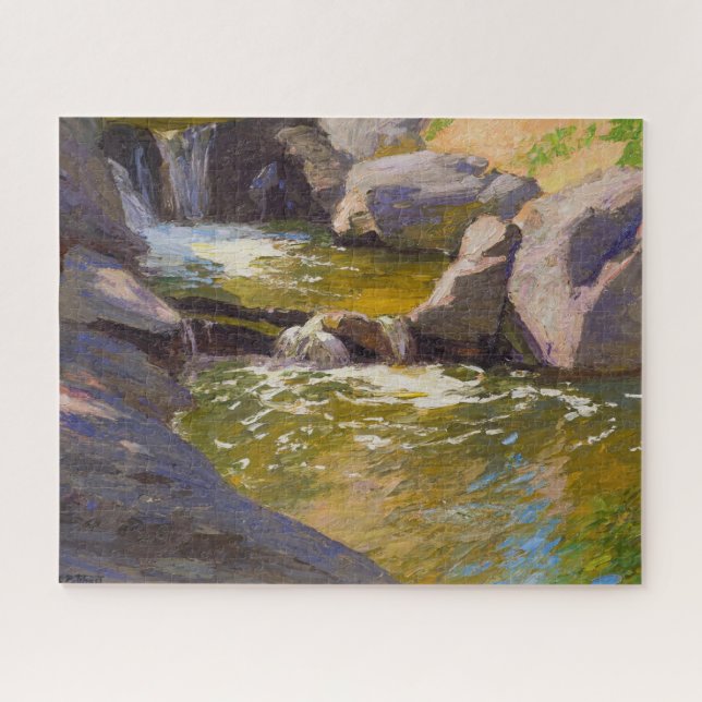 The Cascading Waterfall Jigsaw Puzzle (Horizontal)