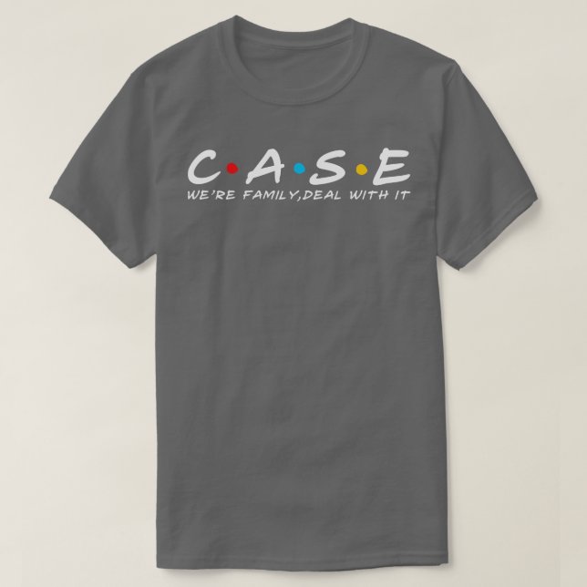 The Case Family Case Surname Case Last name T-Shirt (Design Front)