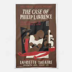 The Case of Philip Lawrence Tea Towel
