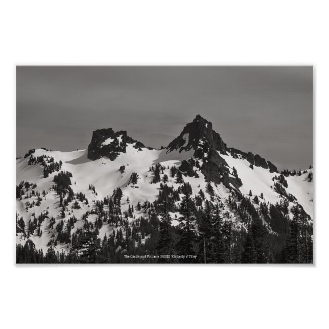 The Castle and Pinnacle Photo Print (Front)