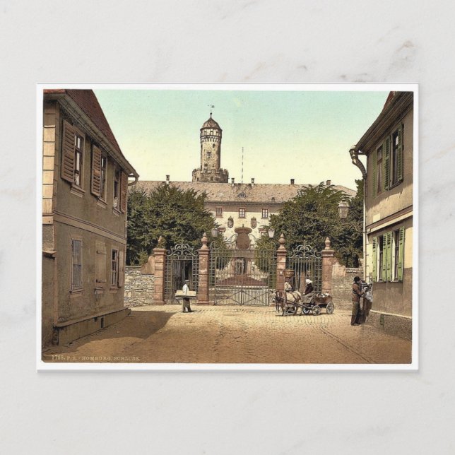 The castle, Homburg (i.e., Bad Homburg vor der H&o Postcard (Front)