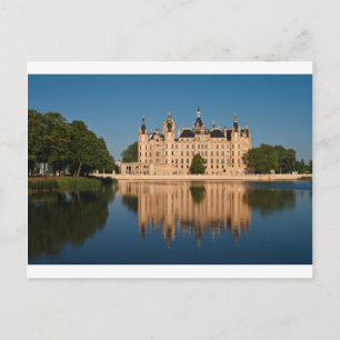 The castle in Schwerin in Germany Postcard