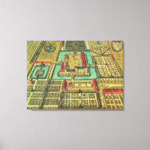 The Castle of the Prince of Kothen Canvas Print