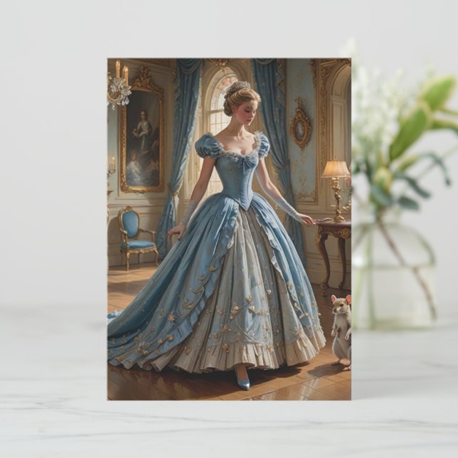 The Castle’s Secret Princess Invitation (Standing Front)