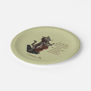 The Cat and the Fiddle Paper Plate