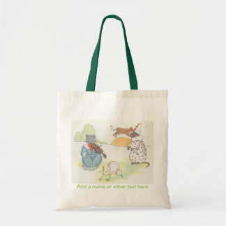 The Cat and the Fiddle Tote Bag