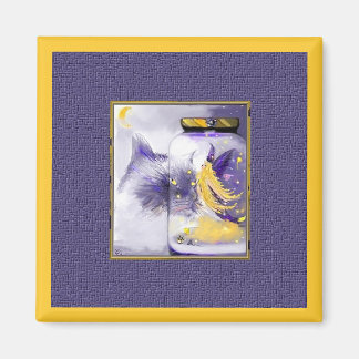 The Cat and the Firefly! Magnet