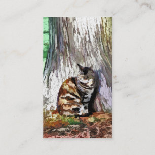 THE CAT BUSINESS CARD