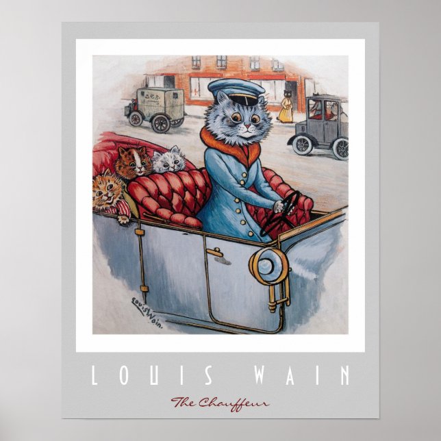 The Cat Chauffeur Poster (Front)