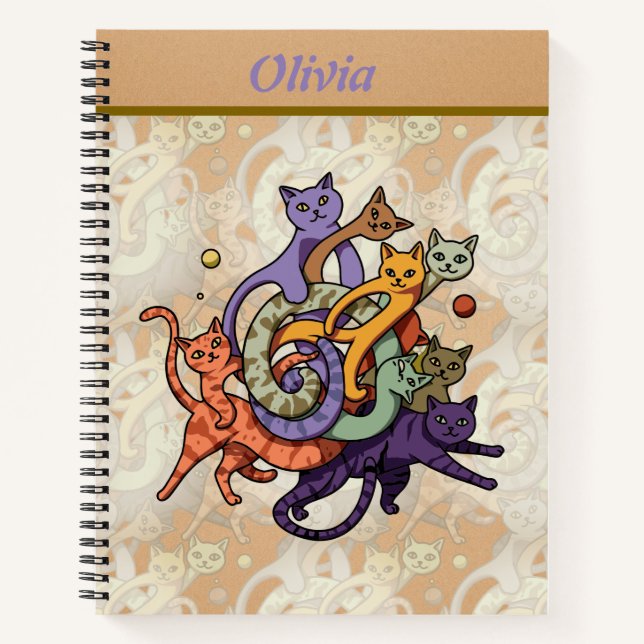 The Cat Constellation Notebook (Front)