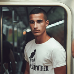 THE CAT FATHER CAT DAD T-SHIRTS