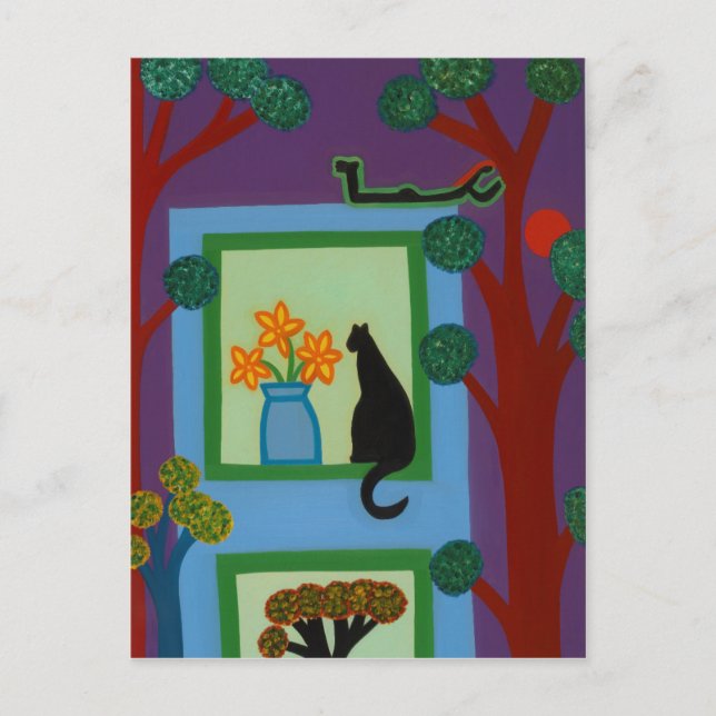 The Cat From Askew Crescent 2008 Postcard (Front)