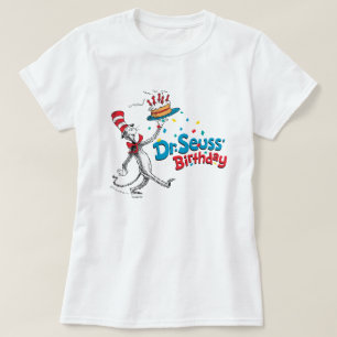 The Cat in the Hat   Dr. Seuss' Birthday T-Shirt