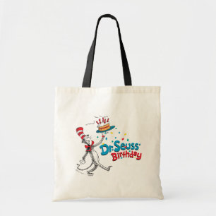 The Cat in the Hat Dr. Seuss's Birthday Tote Bag