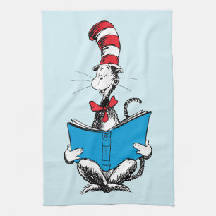 The Cat in the Hat - Reading Tea Towel