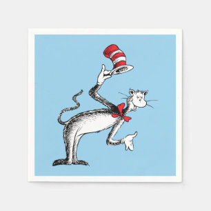 The Cat in the Hat Takes A Bow Napkin
