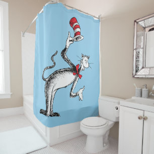 The Cat in the Hat Takes A Bow Shower Curtain