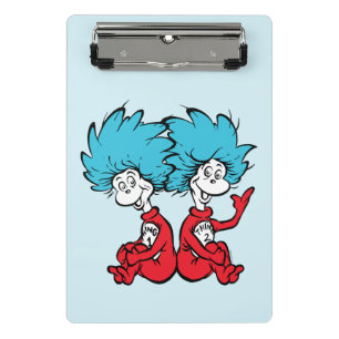 The Cat in the Hat Thing 1 & Thing 2 Mini Clipboard