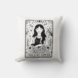 The Cat Lover Tarot Theme Cushion