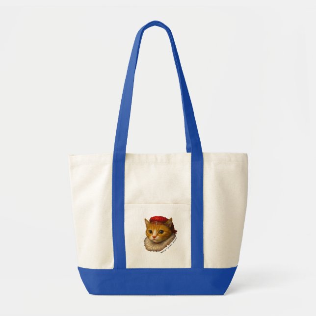 The Cat Queen Tote Bag (Front)