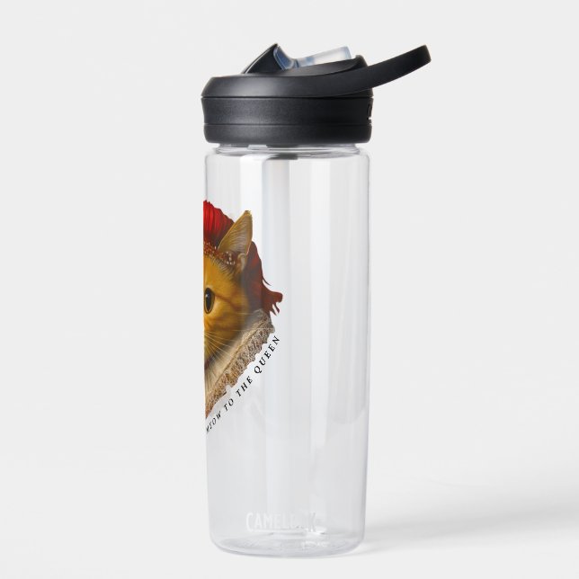 The Cat Queen Water Bottle (Left)
