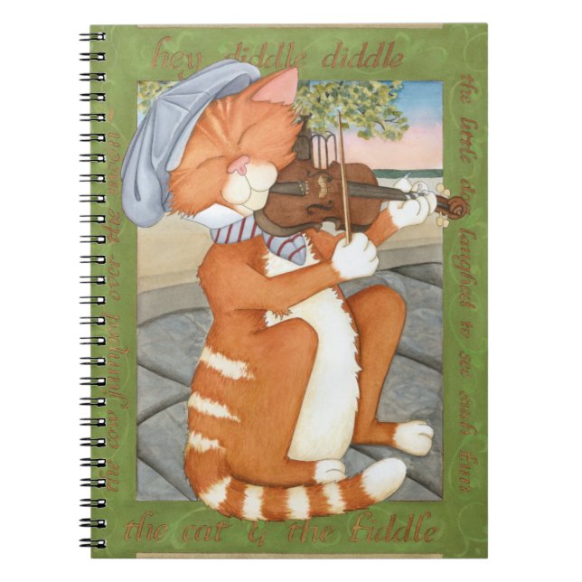 The Cat & The Fiddle Notebook (Front)