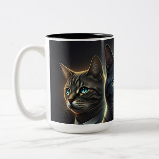 THE CAT Two-Tone COFFEE MUG