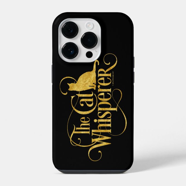 The Cat Whisperer iPhone Case (Back)