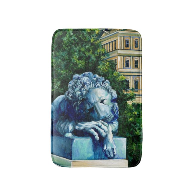 The Cat who ate the Canary Bath Mat (Front Vertical)