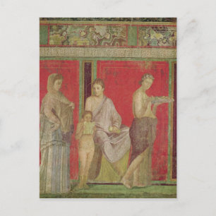 The Catechism with a Young Girl Reading Postcard