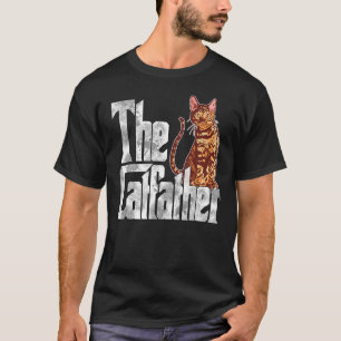 The Catfather Bengal Cat Father Mafia Whiskers Mal T-Shirt