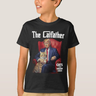 The Catfather Cat For Trump 2024 T-Shirt