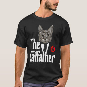 The Catfather Father's Day Design T-Shirt