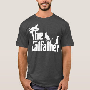 The CatFather Funny Cat Dad Cat Lover Gifts For Me T-Shirt