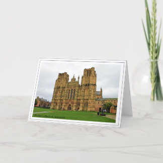 The Cathedral Church of St Andrew, Wells, Somerset Card