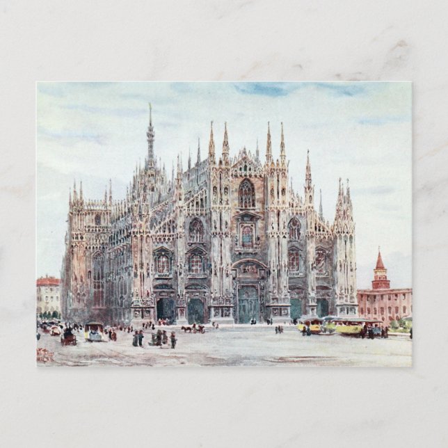 The Cathedral, Milan Postcard (Front)