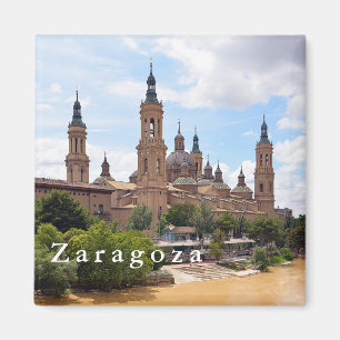 The Cathedral of Our Lady of the Pillar and Ebro. Magnet