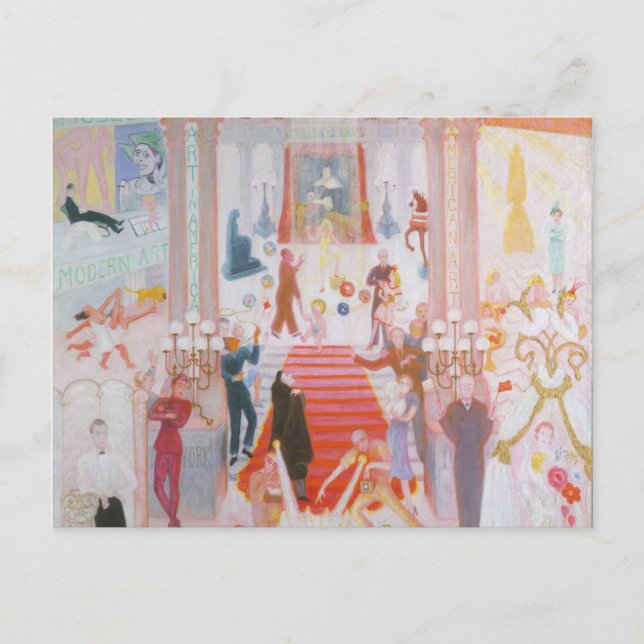 The Cathedrals Of Art - Florine Stettheimer Postcard (Front)
