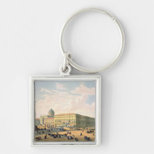 The Catholic Church and Mikhailovskaya Street Key Ring