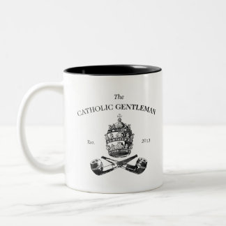 The Catholic Gentleman Two-Tone Coffee Mug