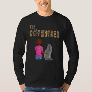 The Catmother Maine Coon Cat     Mother Cat Mom T-Shirt