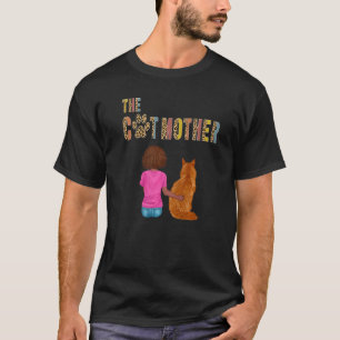 The Catmother Maine Coon Cat   Mother Cat Mom T-Shirt