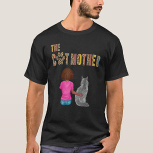The Catmother Maine Coon Cat     Mother Cat Mum T-Shirt