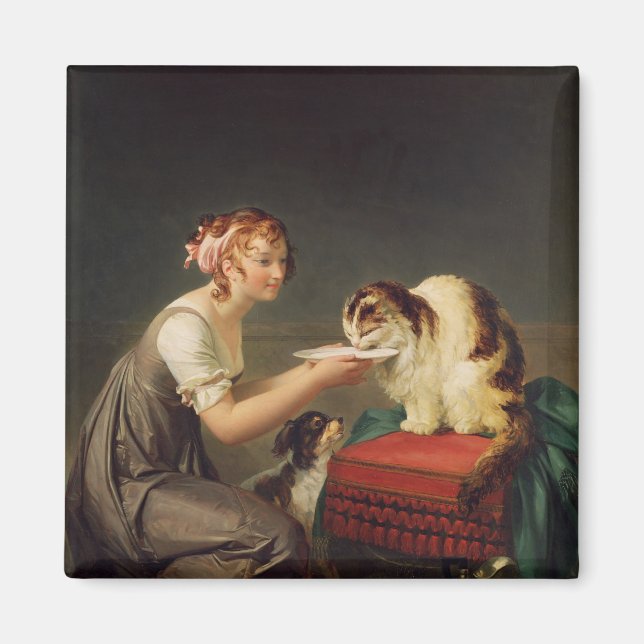 The Cat's Lunch Magnet (Front)