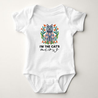 The Cat's Meow Baby Bodysuit
